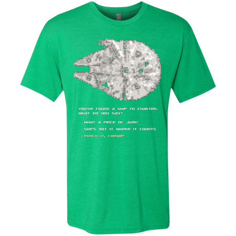 T-Shirts Envy / Small 8-Bit Charter Men's Triblend T-Shirt