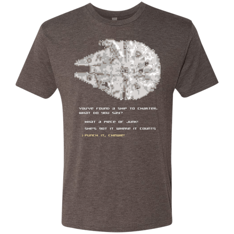 T-Shirts Macchiato / Small 8-Bit Charter Men's Triblend T-Shirt