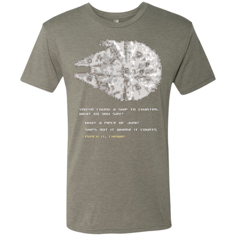 T-Shirts Venetian Grey / Small 8-Bit Charter Men's Triblend T-Shirt
