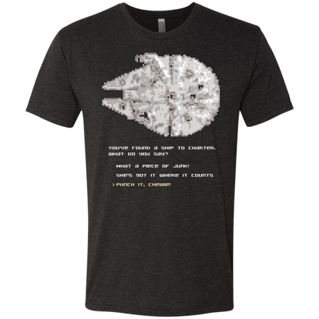 T-Shirts Vintage Black / Small 8-Bit Charter Men's Triblend T-Shirt