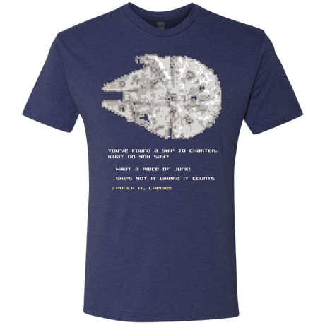 T-Shirts Vintage Navy / Small 8-Bit Charter Men's Triblend T-Shirt