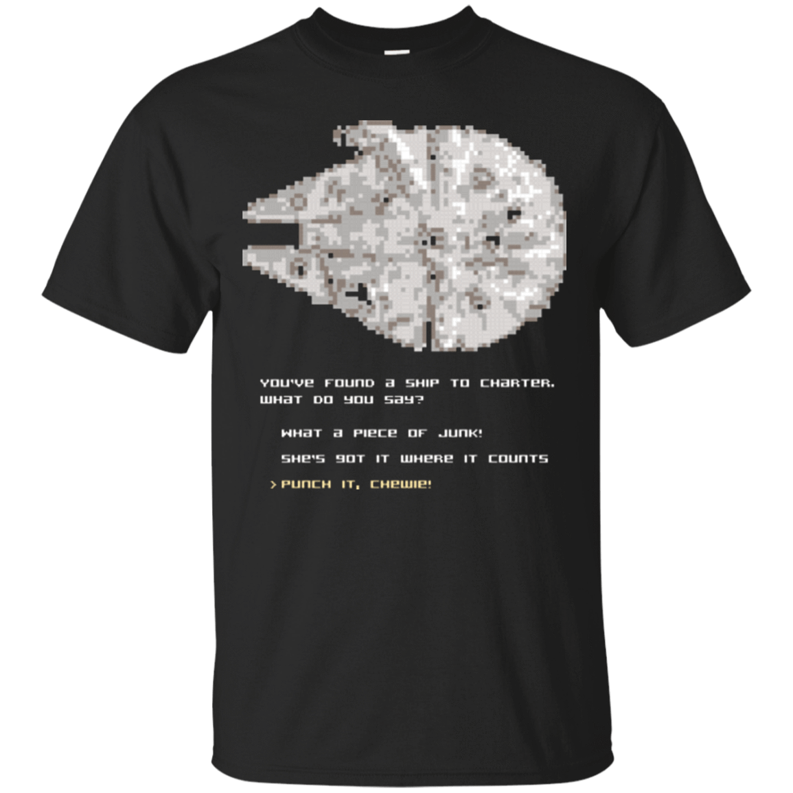 T-Shirts Black / Small 8-Bit Charter T-Shirt