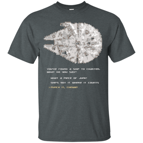 T-Shirts Dark Heather / Small 8-Bit Charter T-Shirt