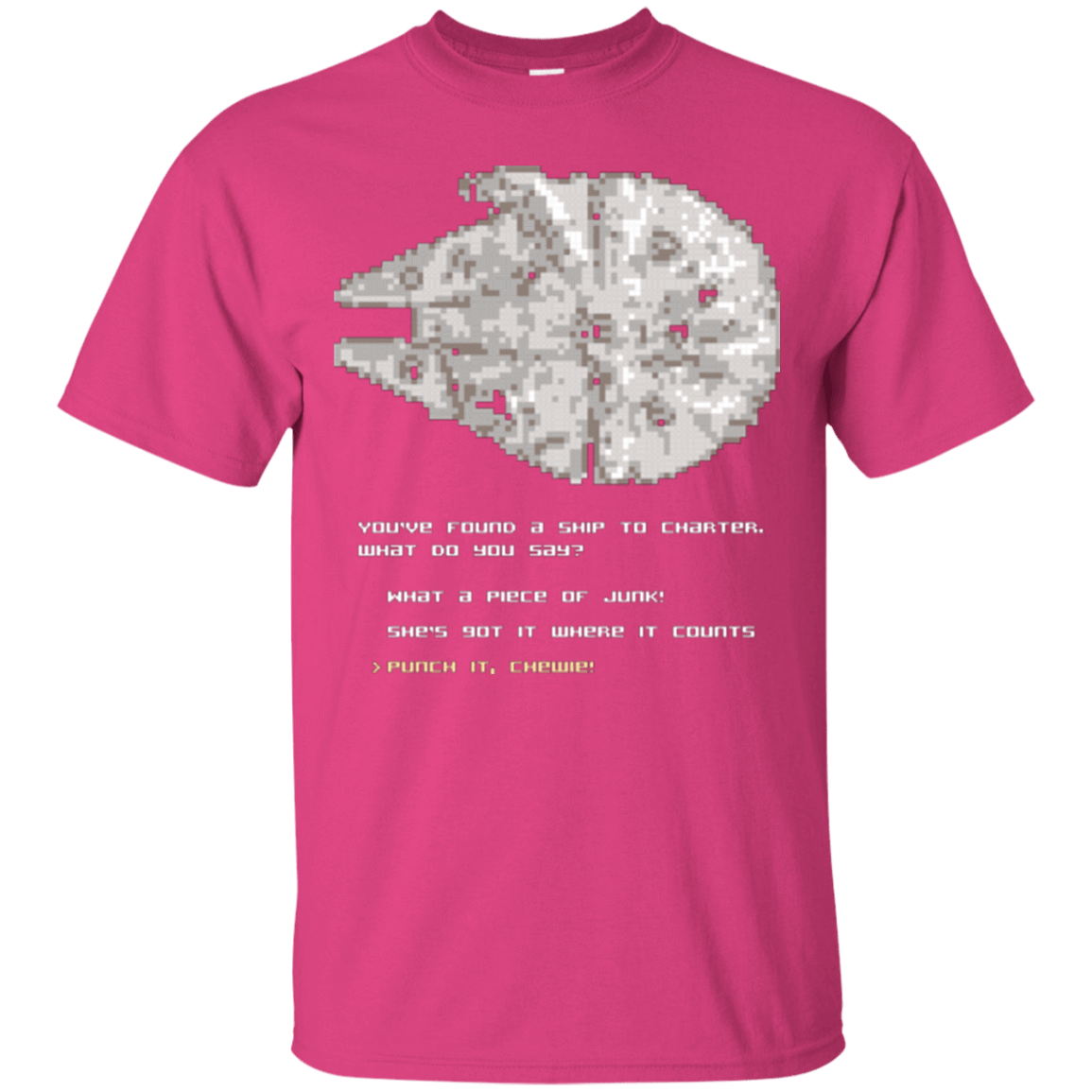 T-Shirts Heliconia / Small 8-Bit Charter T-Shirt