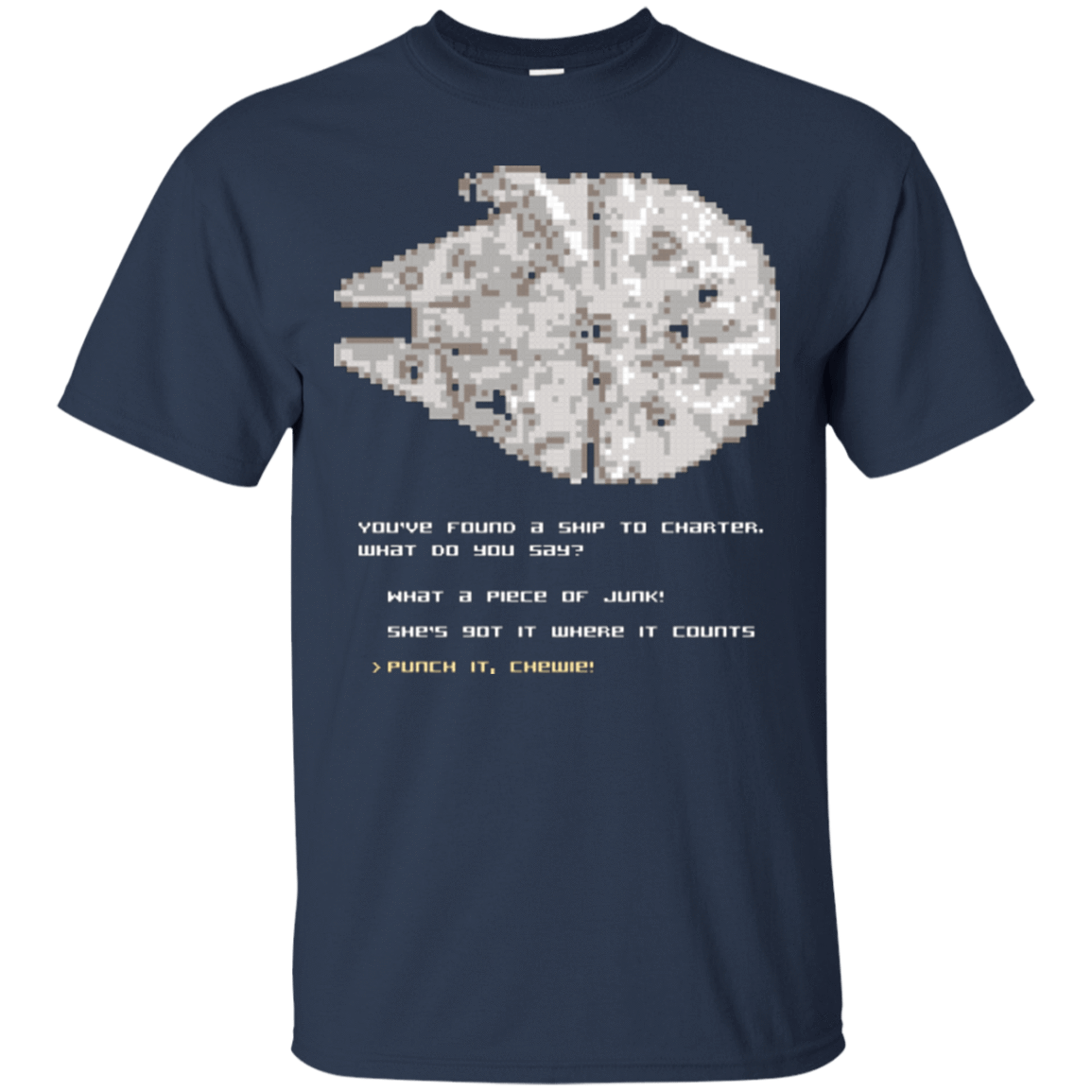 T-Shirts Navy / Small 8-Bit Charter T-Shirt