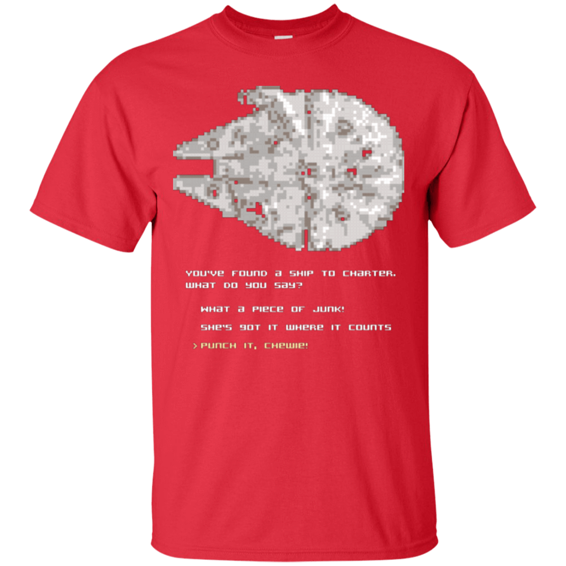 T-Shirts Red / Small 8-Bit Charter T-Shirt