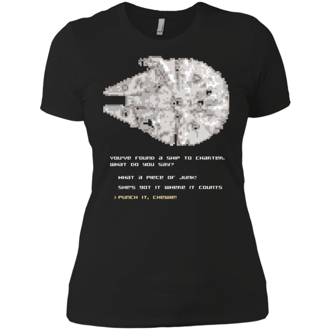 T-Shirts Black / X-Small 8-Bit Charter Women's Premium T-Shirt