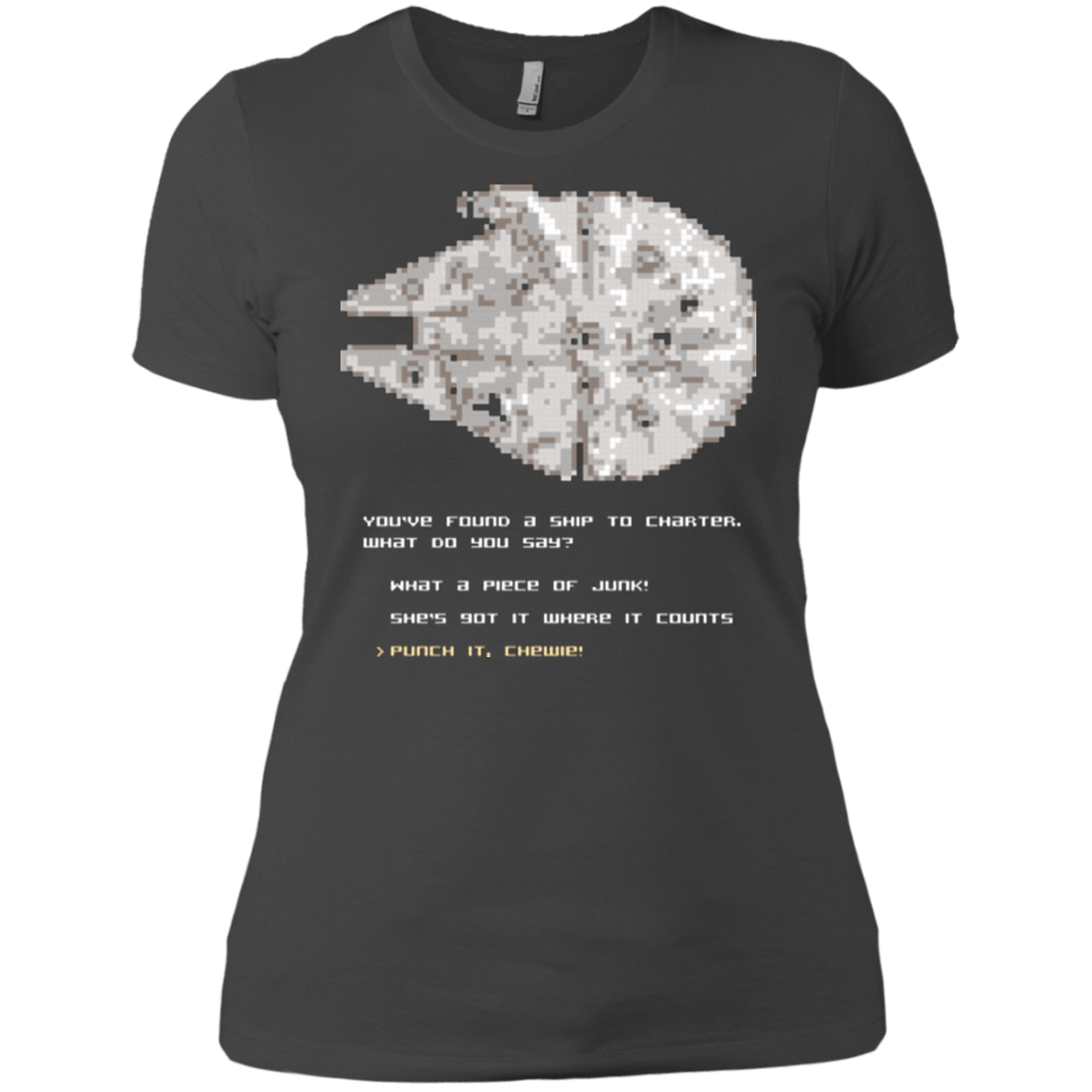 T-Shirts Heavy Metal / X-Small 8-Bit Charter Women's Premium T-Shirt