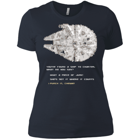 T-Shirts Indigo / X-Small 8-Bit Charter Women's Premium T-Shirt