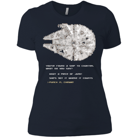 T-Shirts Midnight Navy / X-Small 8-Bit Charter Women's Premium T-Shirt