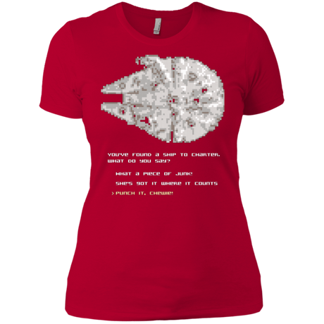 T-Shirts Red / X-Small 8-Bit Charter Women's Premium T-Shirt