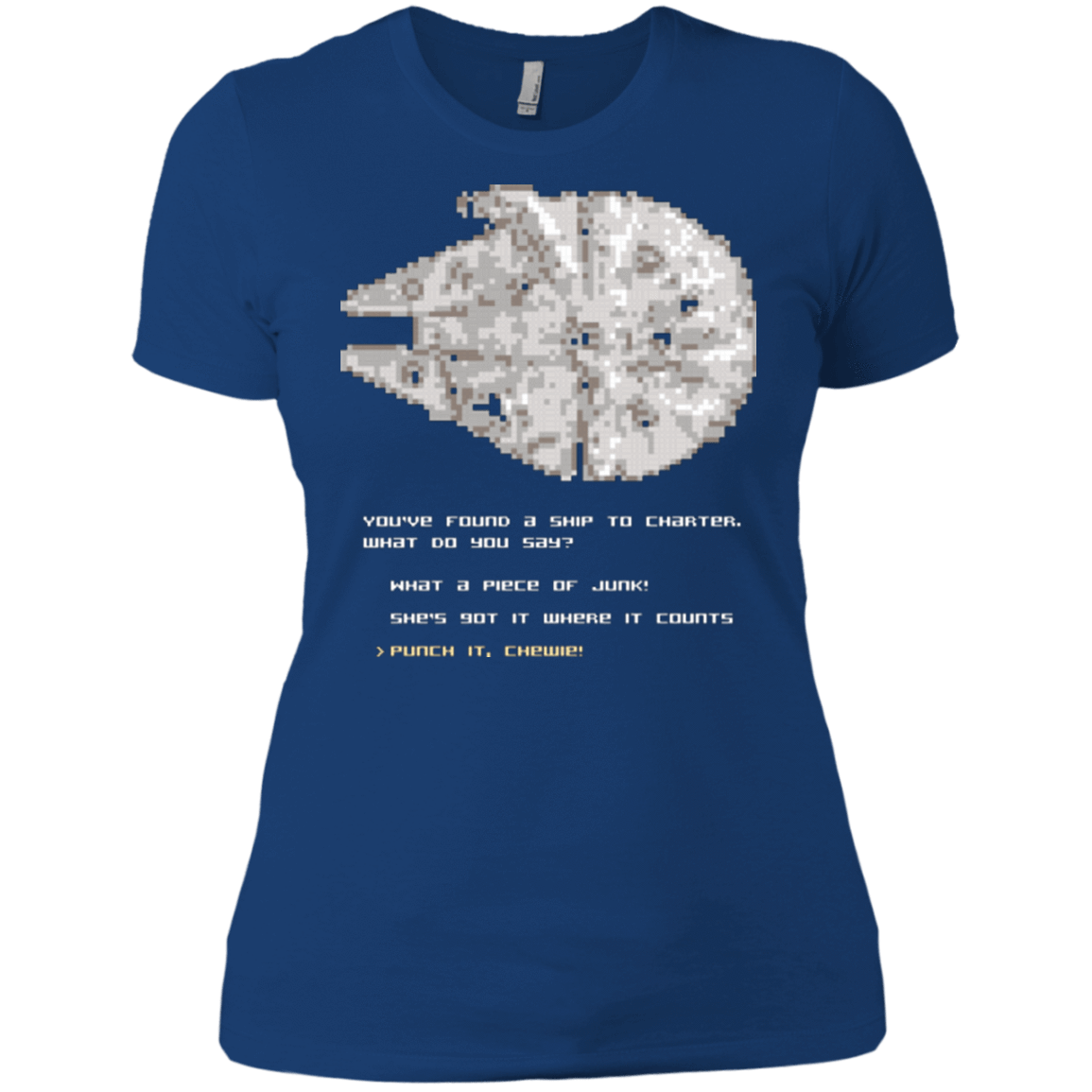 T-Shirts Royal / X-Small 8-Bit Charter Women's Premium T-Shirt