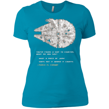 T-Shirts Turquoise / X-Small 8-Bit Charter Women's Premium T-Shirt