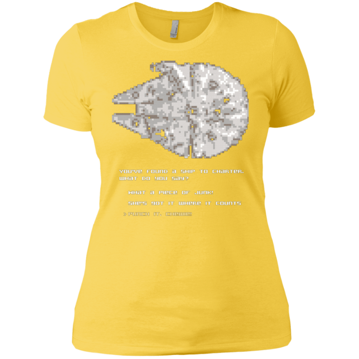 T-Shirts Vibrant Yellow / X-Small 8-Bit Charter Women's Premium T-Shirt