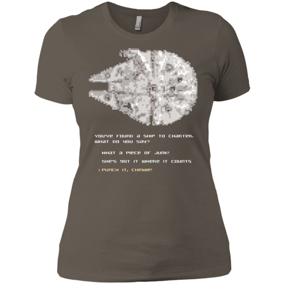 T-Shirts Warm Grey / X-Small 8-Bit Charter Women's Premium T-Shirt