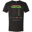 T-Shirts Vintage Black / Small 8 Bit Turtles Men's Triblend T-Shirt