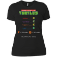 T-Shirts Black / X-Small 8 Bit Turtles Women's Premium T-Shirt