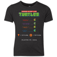 T-Shirts Vintage Black / YXS 8 Bit Turtles Youth Triblend T-Shirt