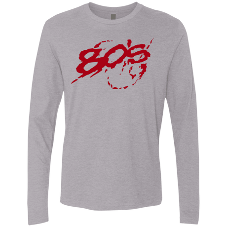 T-Shirts Heather Grey / Small 80s 300 Men's Premium Long Sleeve