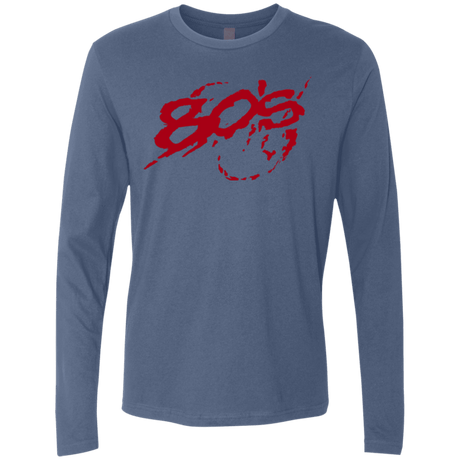 T-Shirts Indigo / Small 80s 300 Men's Premium Long Sleeve