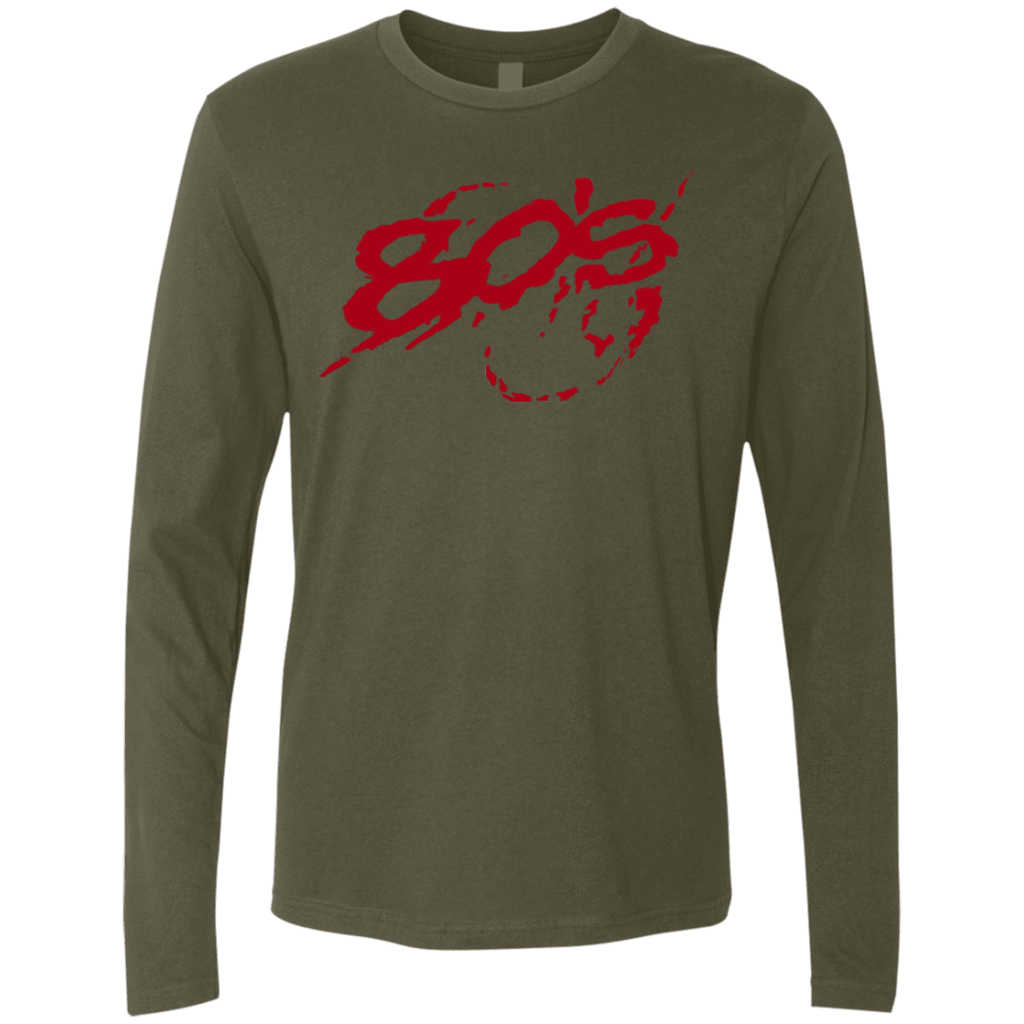 T-Shirts Military Green / Small 80s 300 Men's Premium Long Sleeve