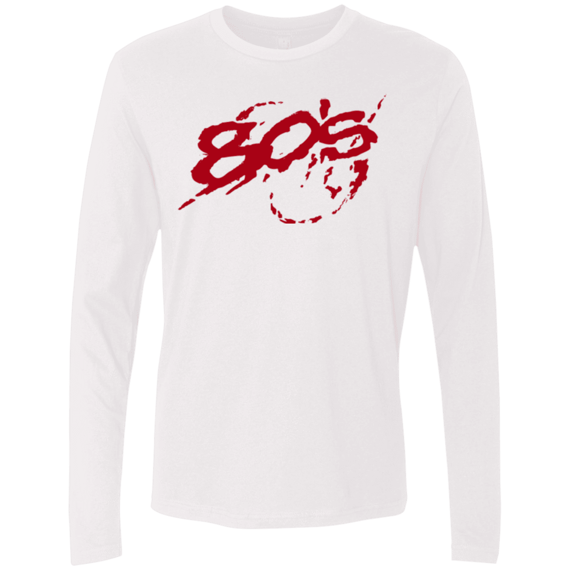 T-Shirts White / Small 80s 300 Men's Premium Long Sleeve