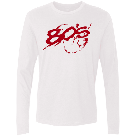 T-Shirts White / Small 80s 300 Men's Premium Long Sleeve