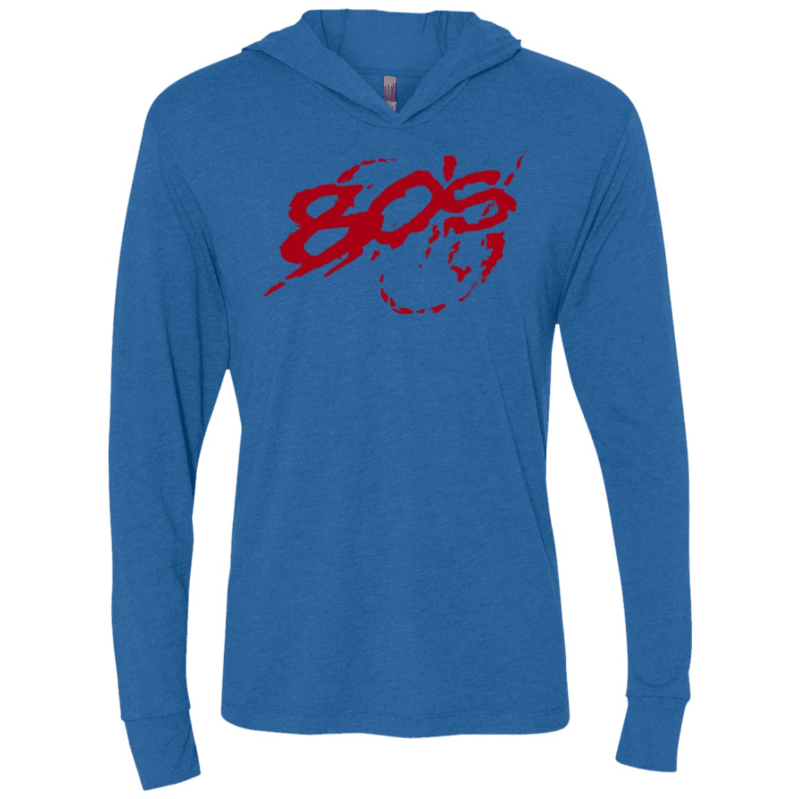 T-Shirts Vintage Royal / X-Small 80s 300 Triblend Long Sleeve Hoodie Tee