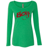 T-Shirts Envy / Small 80s 300 Women's Triblend Long Sleeve Shirt