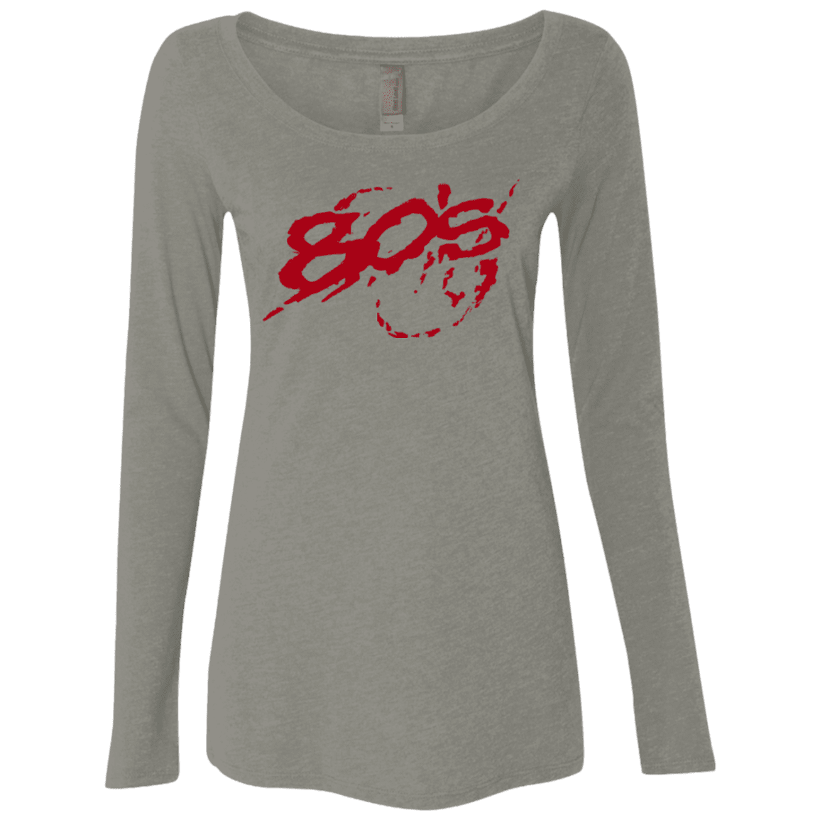 T-Shirts Venetian Grey / Small 80s 300 Women's Triblend Long Sleeve Shirt