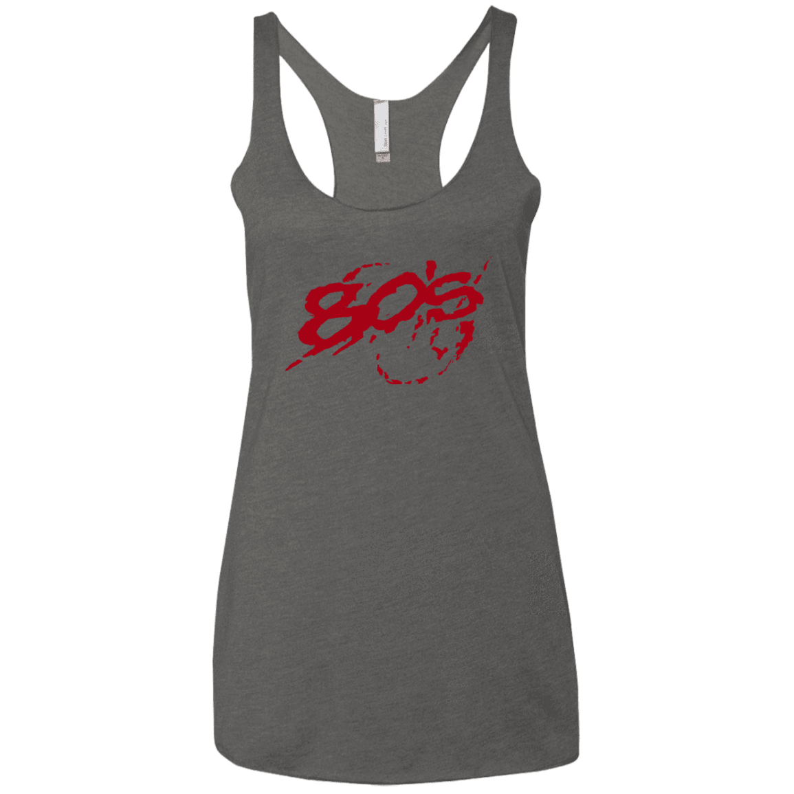 T-Shirts Premium Heather / X-Small 80s 300 Women's Triblend Racerback Tank