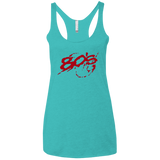 T-Shirts Tahiti Blue / X-Small 80s 300 Women's Triblend Racerback Tank