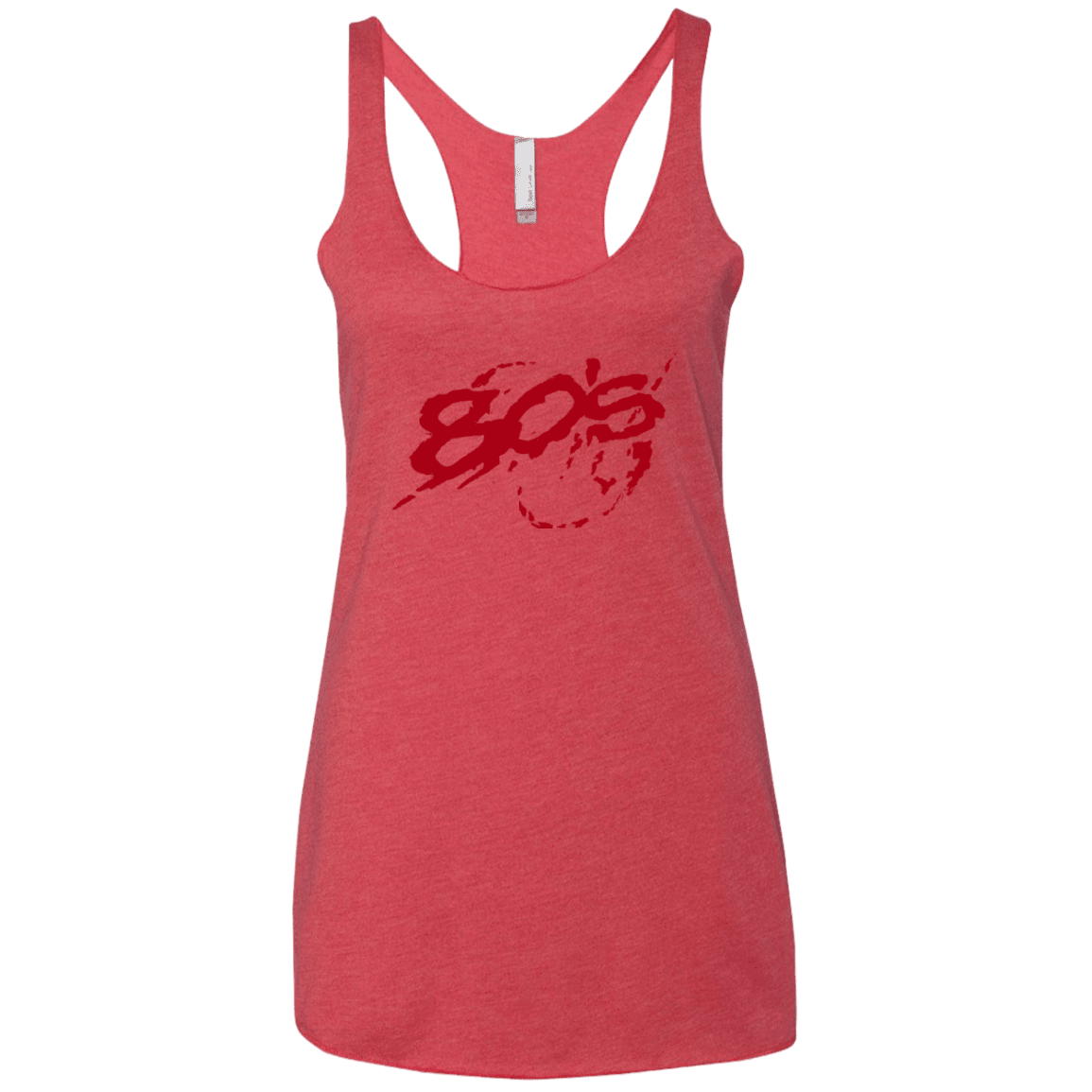 T-Shirts Vintage Red / X-Small 80s 300 Women's Triblend Racerback Tank
