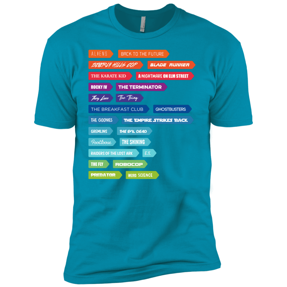 T-Shirts Turquoise / YXS 80s Classics Boys Premium T-Shirt