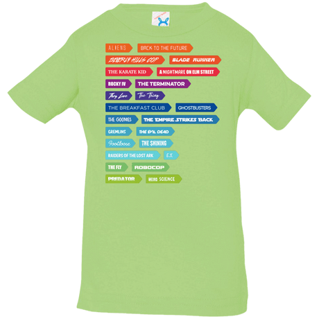 T-Shirts Key Lime / 6 Months 80s Classics Infant Premium T-Shirt