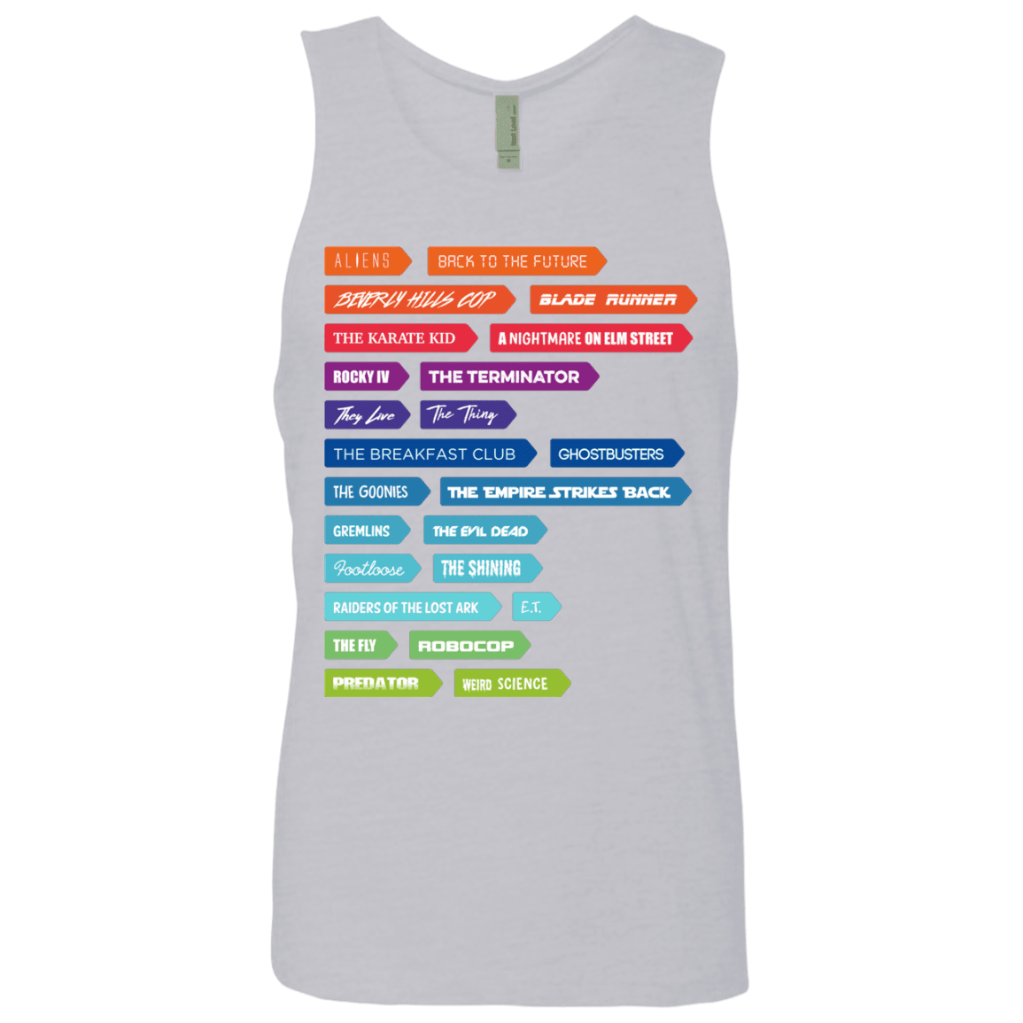 T-Shirts Heather Grey / S 80s Classics Men's Premium Tank Top