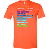 T-Shirts Orange / S 80s Classics Men's Semi-Fitted Softstyle