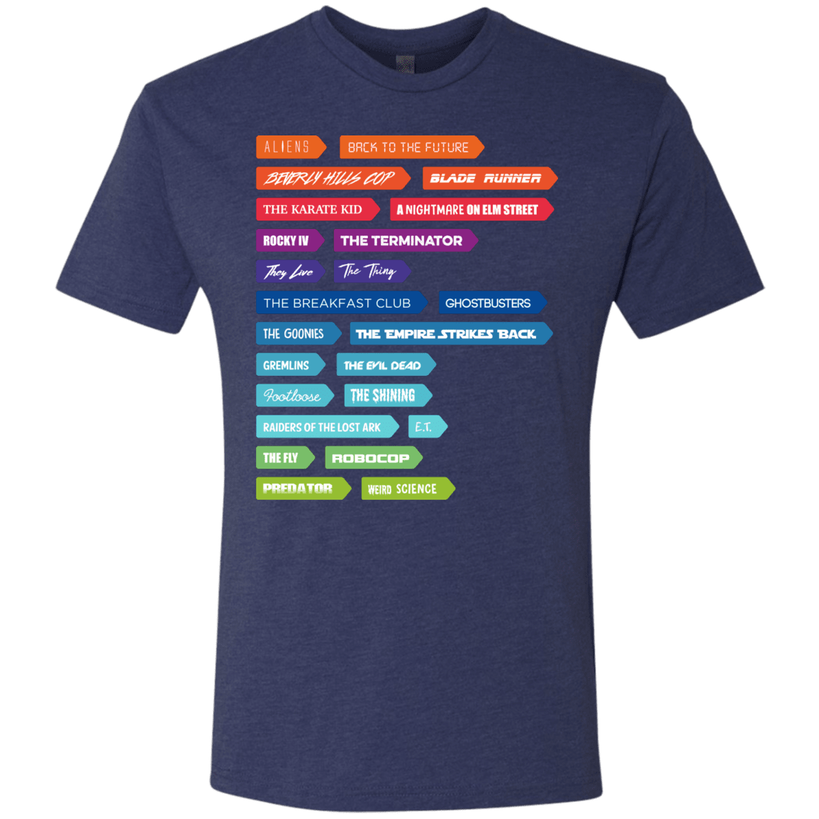 T-Shirts Vintage Navy / S 80s Classics Men's Triblend T-Shirt