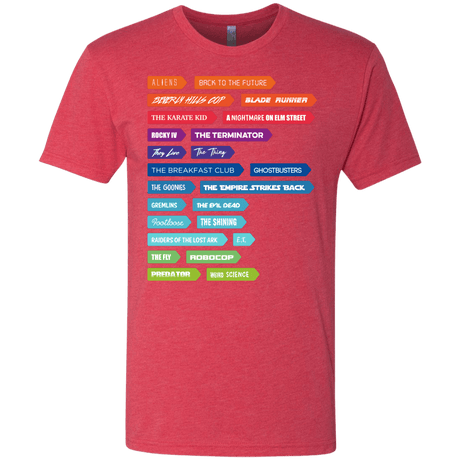 T-Shirts Vintage Red / S 80s Classics Men's Triblend T-Shirt