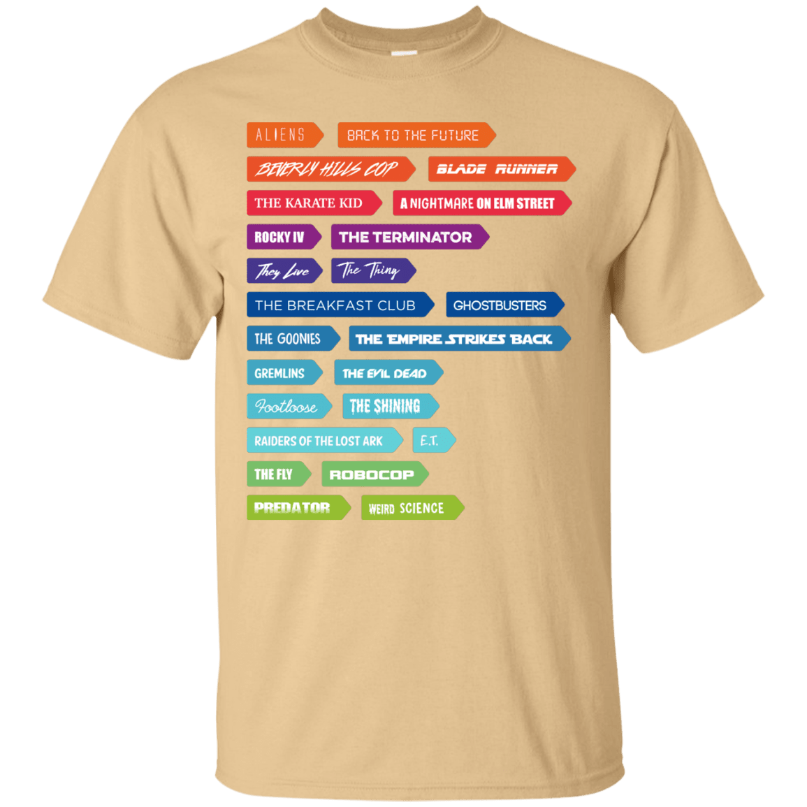 T-Shirts Vegas Gold / S 80s Classics T-Shirt