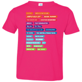 T-Shirts Hot Pink / 2T 80s Classics Toddler Premium T-Shirt