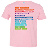 T-Shirts Pink / 2T 80s Classics Toddler Premium T-Shirt