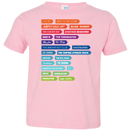 T-Shirts Pink / 2T 80s Classics Toddler Premium T-Shirt