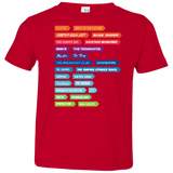 T-Shirts Red / 2T 80s Classics Toddler Premium T-Shirt