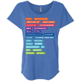 T-Shirts Vintage Royal / X-Small 80s Classics Triblend Dolman Sleeve