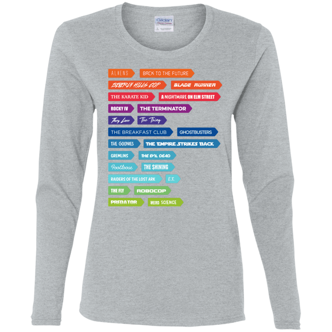 T-Shirts Sport Grey / S 80s Classics Women's Long Sleeve T-Shirt