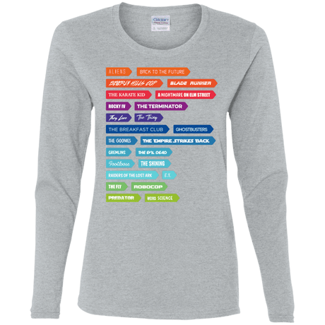 T-Shirts Sport Grey / S 80s Classics Women's Long Sleeve T-Shirt