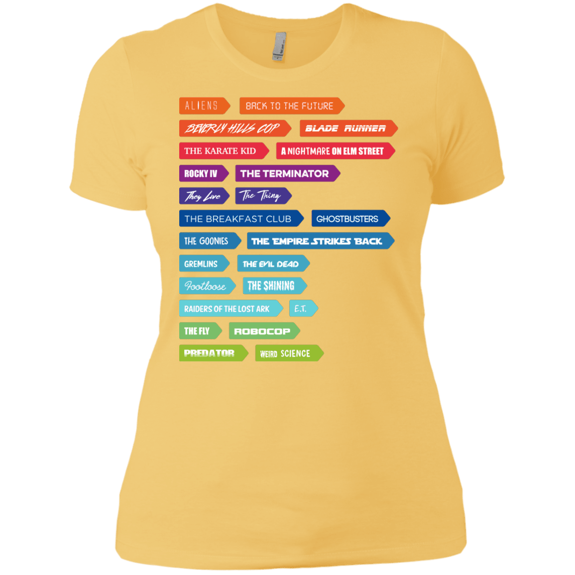 T-Shirts Banana Cream/ / X-Small 80s Classics Women's Premium T-Shirt