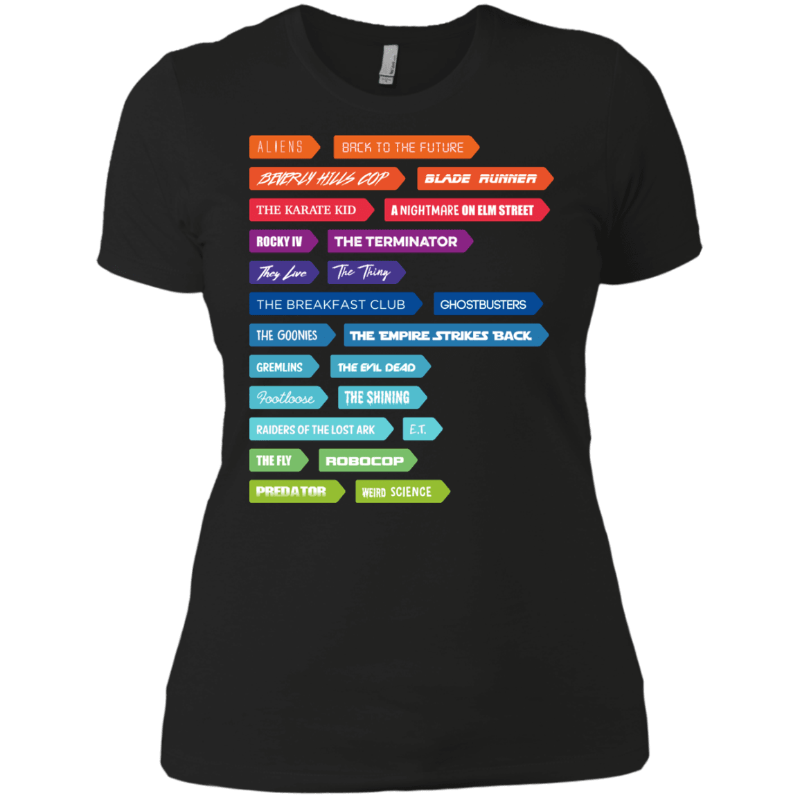 T-Shirts Black / X-Small 80s Classics Women's Premium T-Shirt