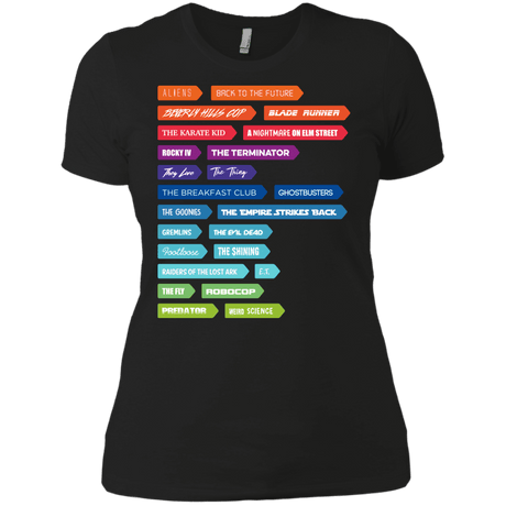 T-Shirts Black / X-Small 80s Classics Women's Premium T-Shirt